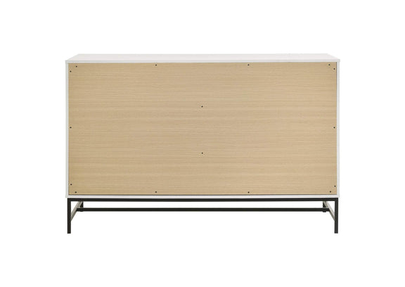 224863 Sonora 6-drawer Bedroom Dresser White
