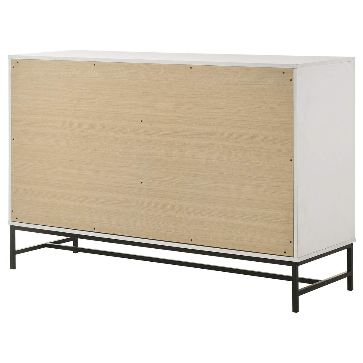224863 Sonora 6-drawer Bedroom Dresser White