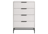224865 Sonora 4-drawer Bedroom Chest White