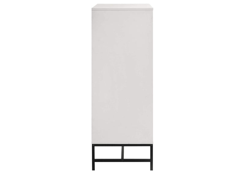224865 Sonora 4-drawer Bedroom Chest White