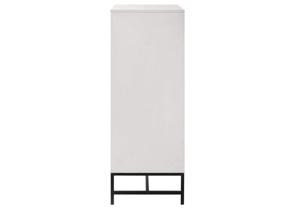 224865 Sonora 4-drawer Bedroom Chest White