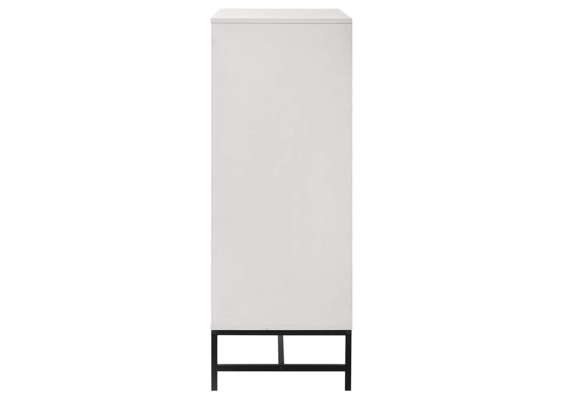 224865 Sonora 4-drawer Bedroom Chest White