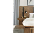 224900KE-S3P Terrace Eastern King Wall Panel Storage Bed Ash Brown