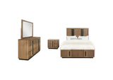 224900KE-S4 Terrace 4-piece Eastern King Bedroom Set Ash Brown