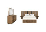 224900KE-S5P Terrace 5-piece Eastern King Panel Bedroom Set Ash Brown
