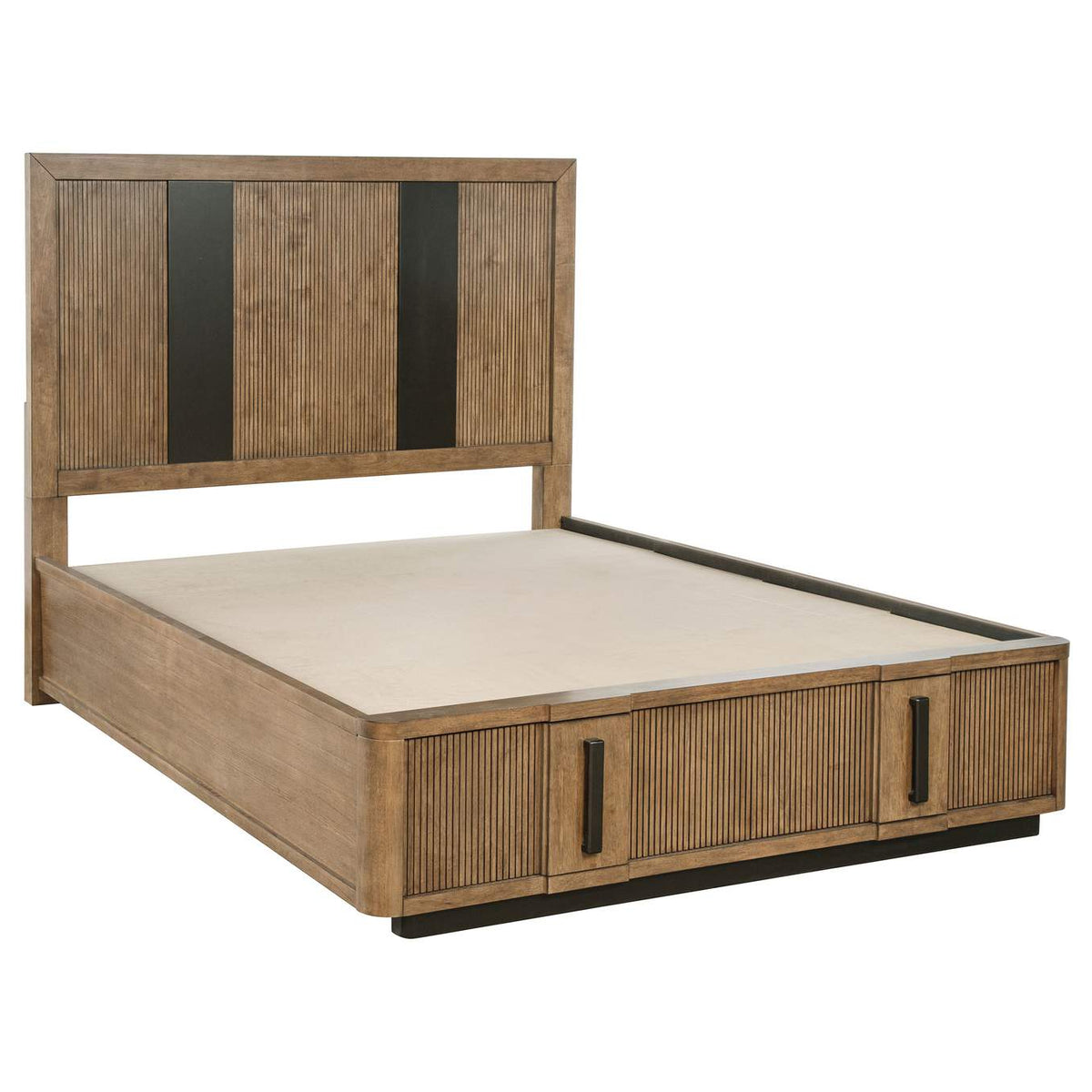 224900KE-S5 Terrace 5-piece Eastern King Bedroom Set Ash Brown
