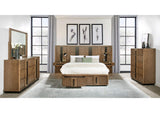 224900KE-S6P Terrace 6-piece Eastern King Panel Bedroom Set Ash Brown