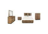 224900KW-S5 Terrace 5-piece California King Bedroom Set Ash Brown