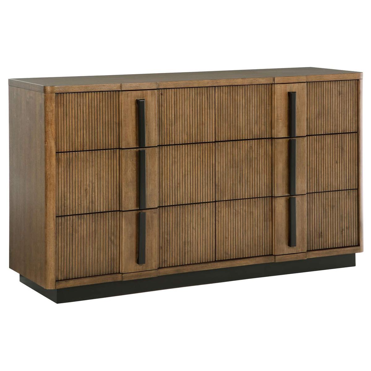 224900KW-S6P Terrace 6-piece California King Panel Bedroom Set Ash Brown