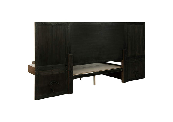 224900Q-S5P Terrace 5-piece Queen Panel Bedroom Set Ash Brown