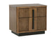224902 Terrace 2-drawer Nightstand Bedside Table Ash Brown