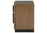 224902 Terrace 2-drawer Nightstand Bedside Table Ash Brown
