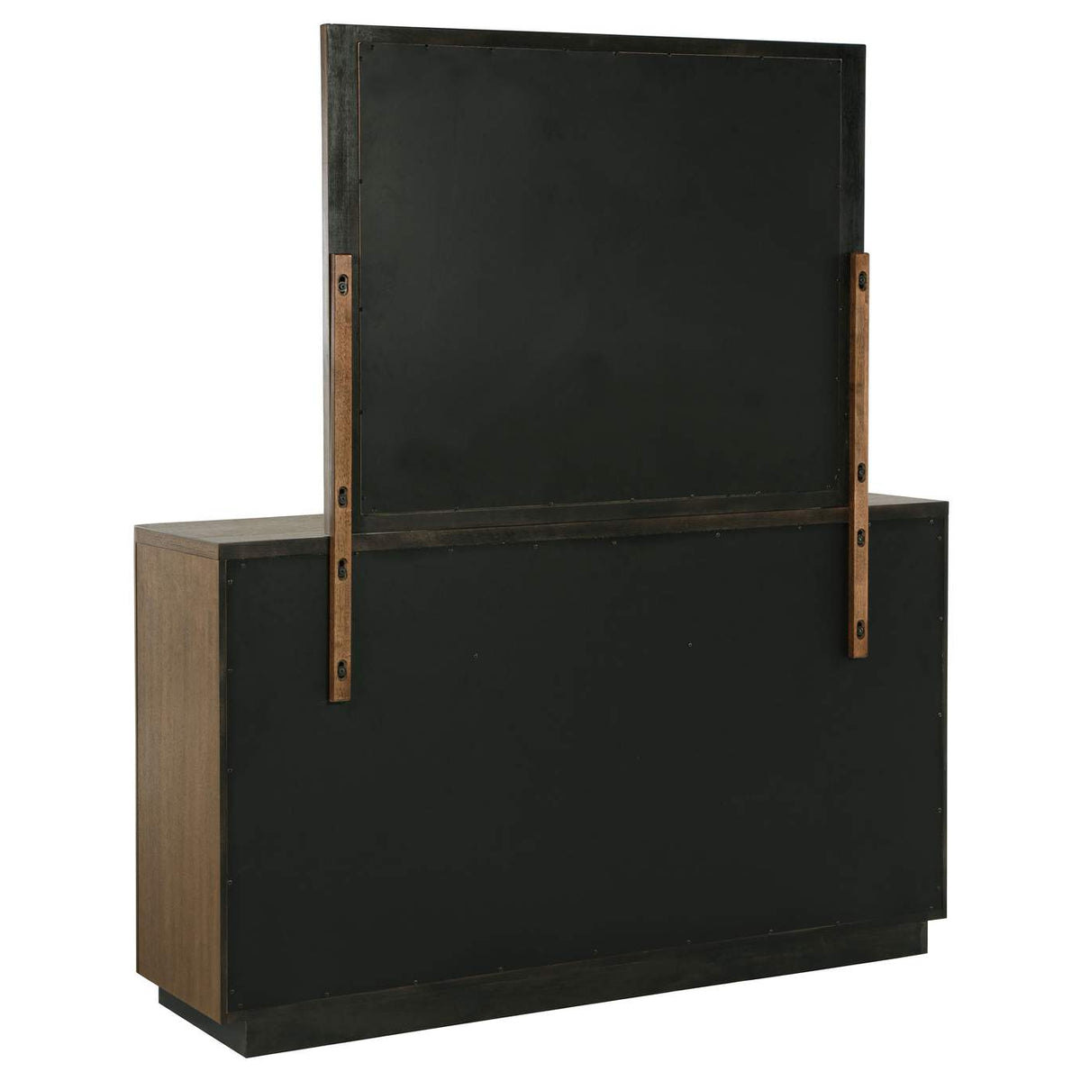 224903M Terrace 6-drawer Dresser and Mirror Ash Brown