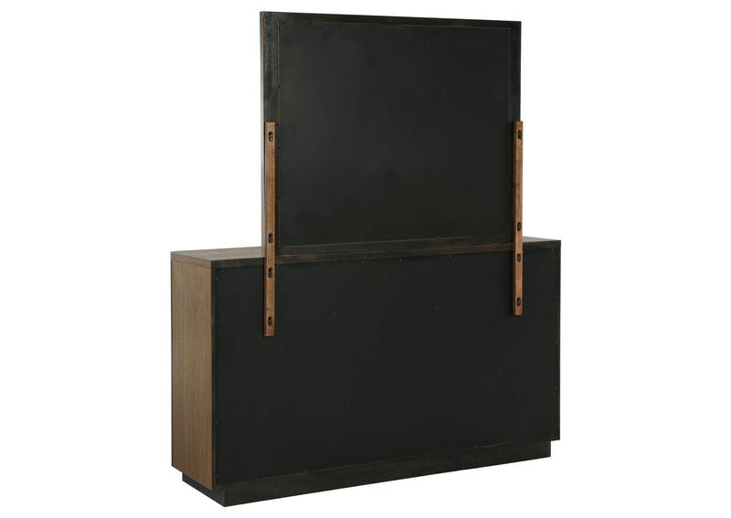 224903M Terrace 6-drawer Dresser and Mirror Ash Brown