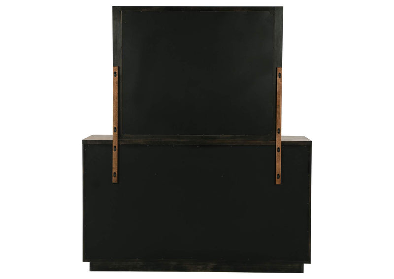 224903M Terrace 6-drawer Dresser and Mirror Ash Brown