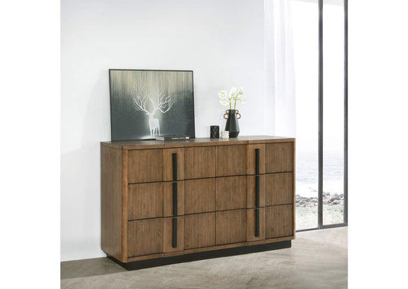 224903 Terrace 6-drawer Dresser Cabinet Ash Brown