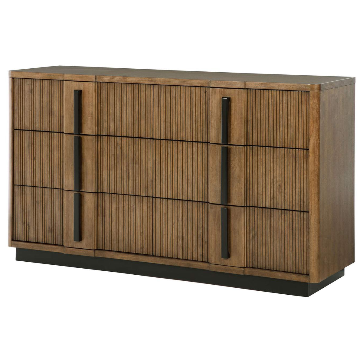 224903 Terrace 6-drawer Dresser Cabinet Ash Brown