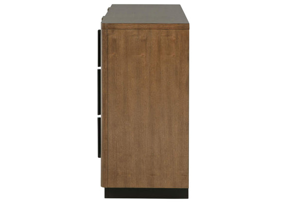 224903 Terrace 6-drawer Dresser Cabinet Ash Brown