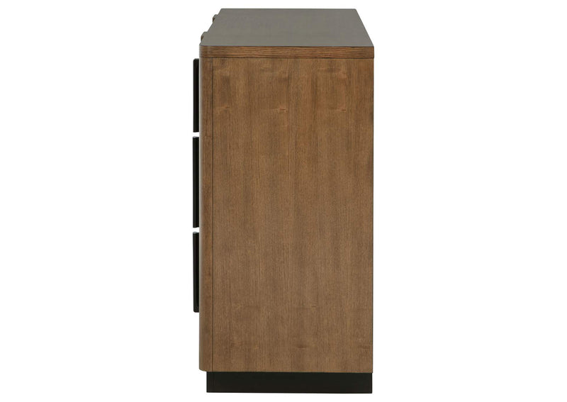 224903 Terrace 6-drawer Dresser Cabinet Ash Brown