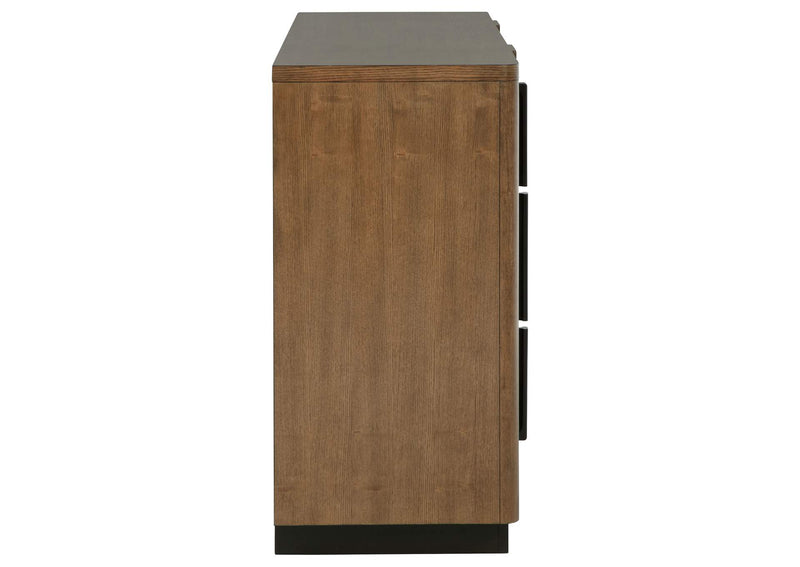 224903 Terrace 6-drawer Dresser Cabinet Ash Brown