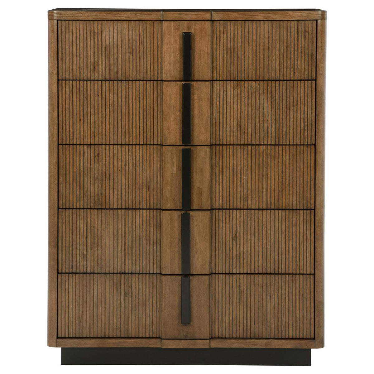 224905 Terrace 5-drawer Chest of Drawers Ash Brown