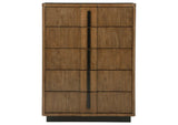 224905 Terrace 5-drawer Chest of Drawers Ash Brown