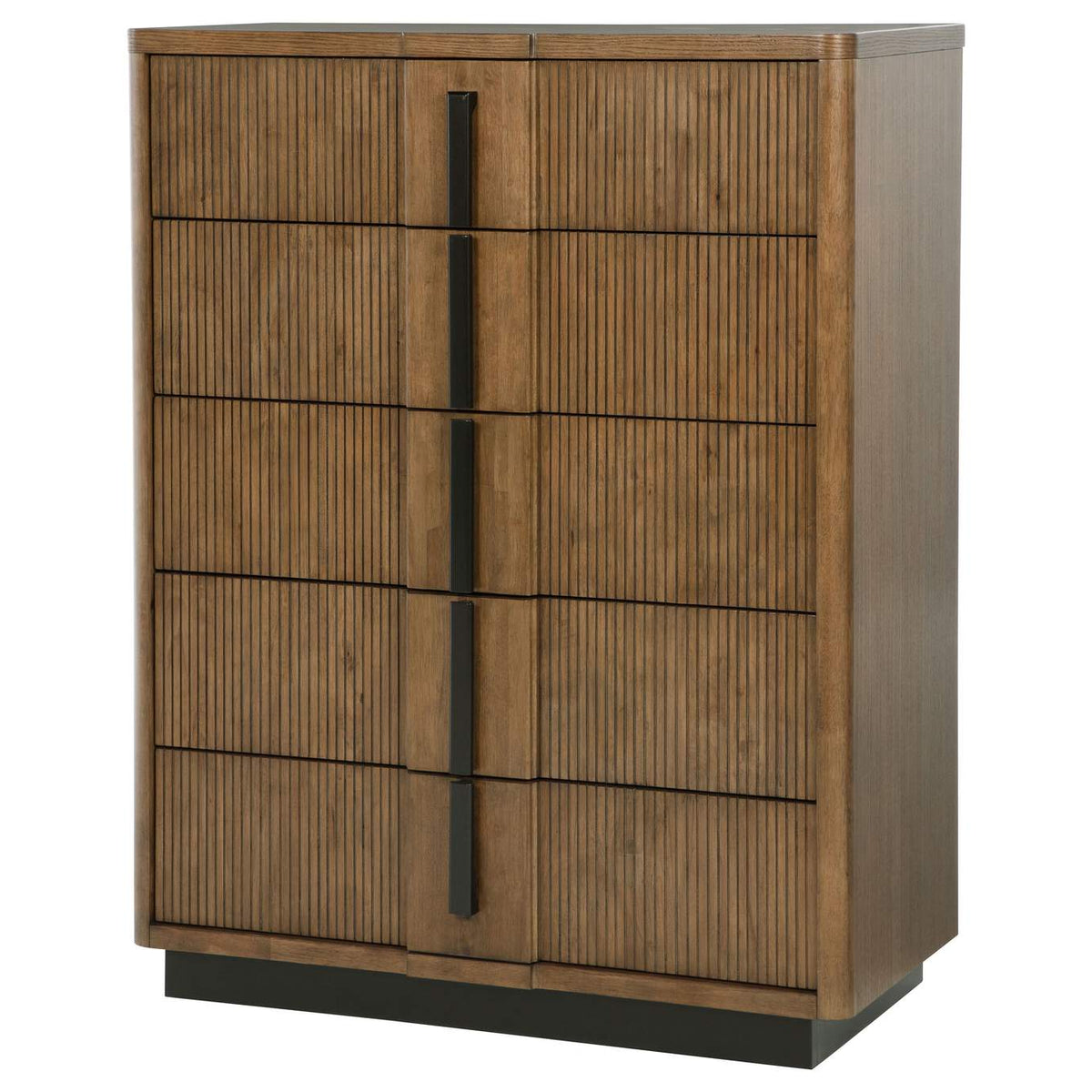 224905 Terrace 5-drawer Chest of Drawers Ash Brown