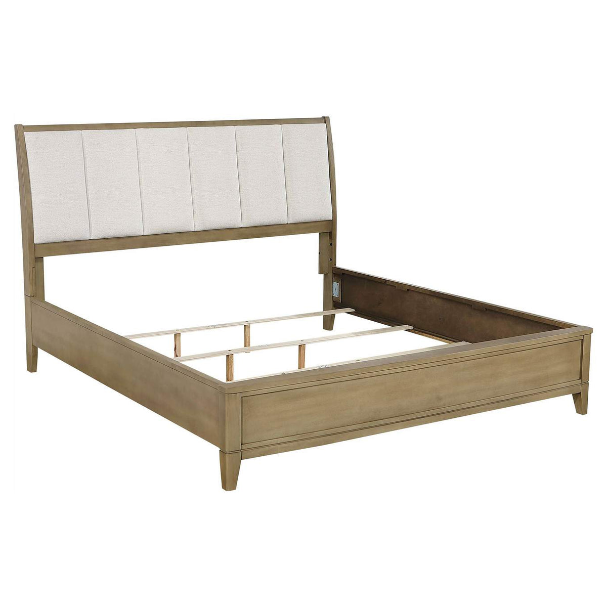 224921KE-S5 Granada 5-piece Eastern King Bedroom Set Natural Pine