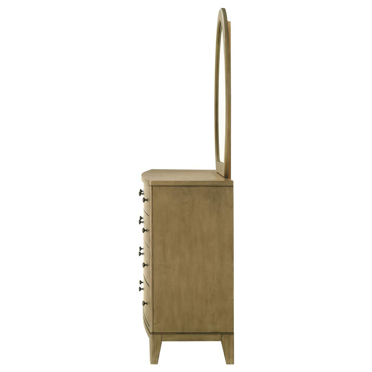 224923M Granada 8-drawer Dresser and Mirror Natural Pine
