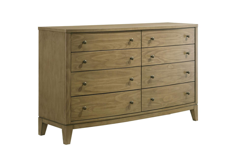 224923 Granada 8-drawer Dresser Cabinet Natural Pine