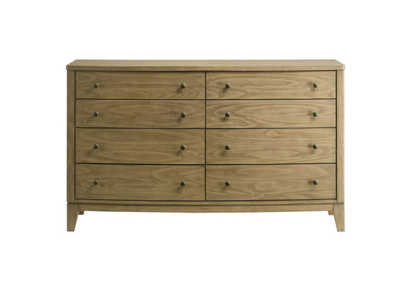 224923 Granada 8-drawer Dresser Cabinet Natural Pine