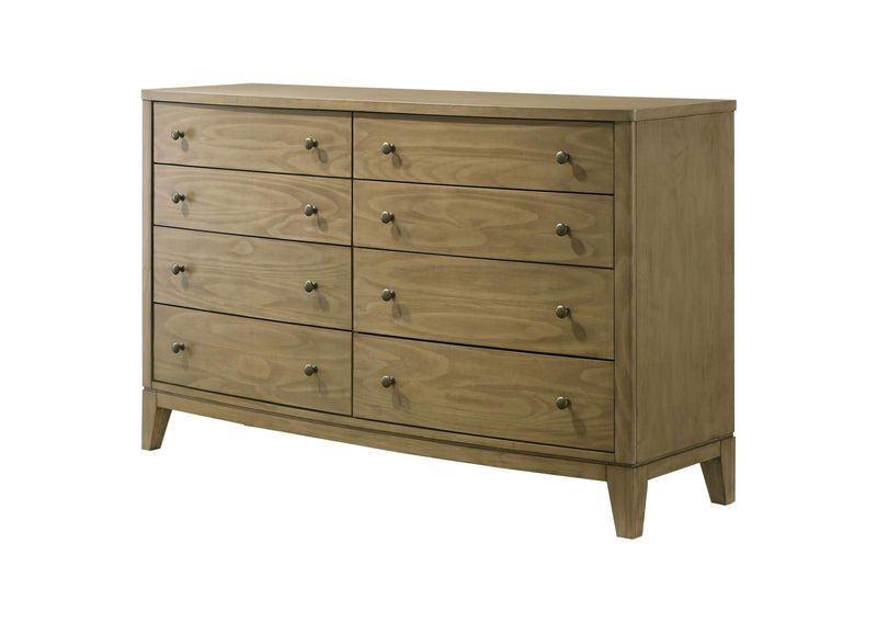 224923 Granada 8-drawer Dresser Cabinet Natural Pine