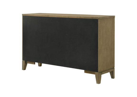 224923 Granada 8-drawer Dresser Cabinet Natural Pine