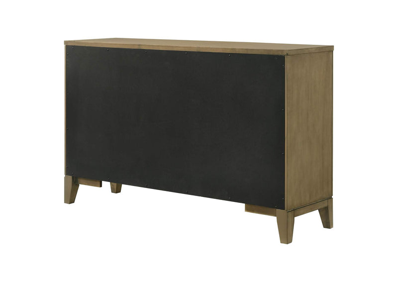 224923 Granada 8-drawer Dresser Cabinet Natural Pine