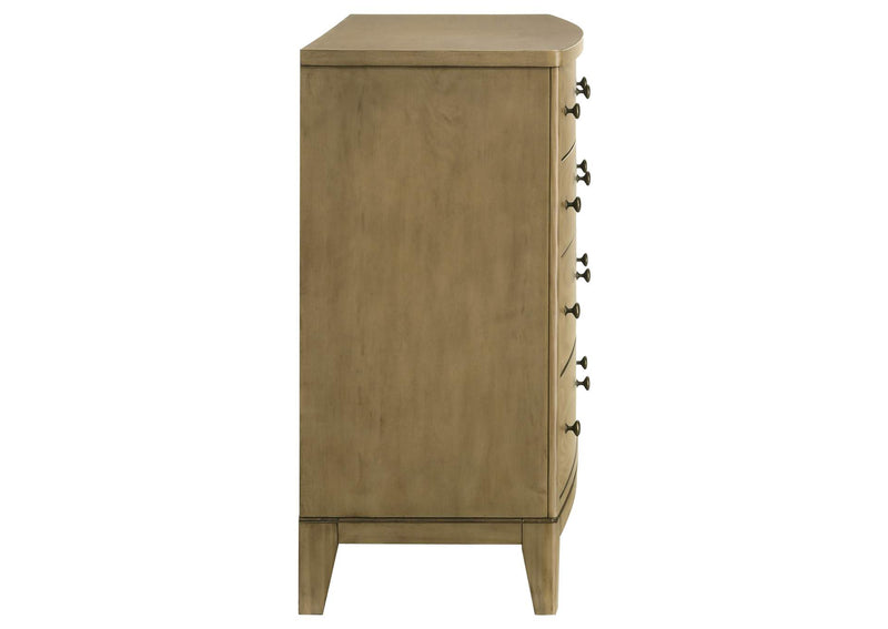 224923 Granada 8-drawer Dresser Cabinet Natural Pine