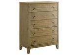 224925 Granada 5-drawer Bedroom Chest of Drawers Natural Pine