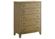 224925 Granada 5-drawer Bedroom Chest of Drawers Natural Pine