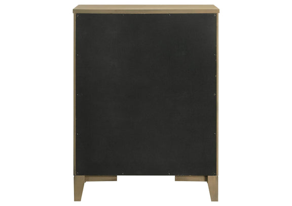 224925 Granada 5-drawer Bedroom Chest of Drawers Natural Pine