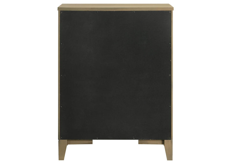 224925 Granada 5-drawer Bedroom Chest of Drawers Natural Pine