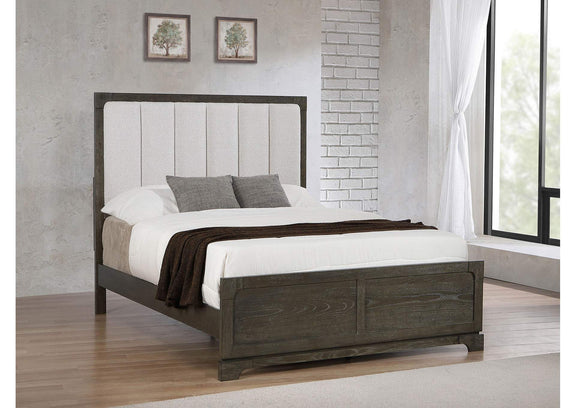 224930KE Gran Park 59-inch Eastern King Panel Bed Dark Cocoa