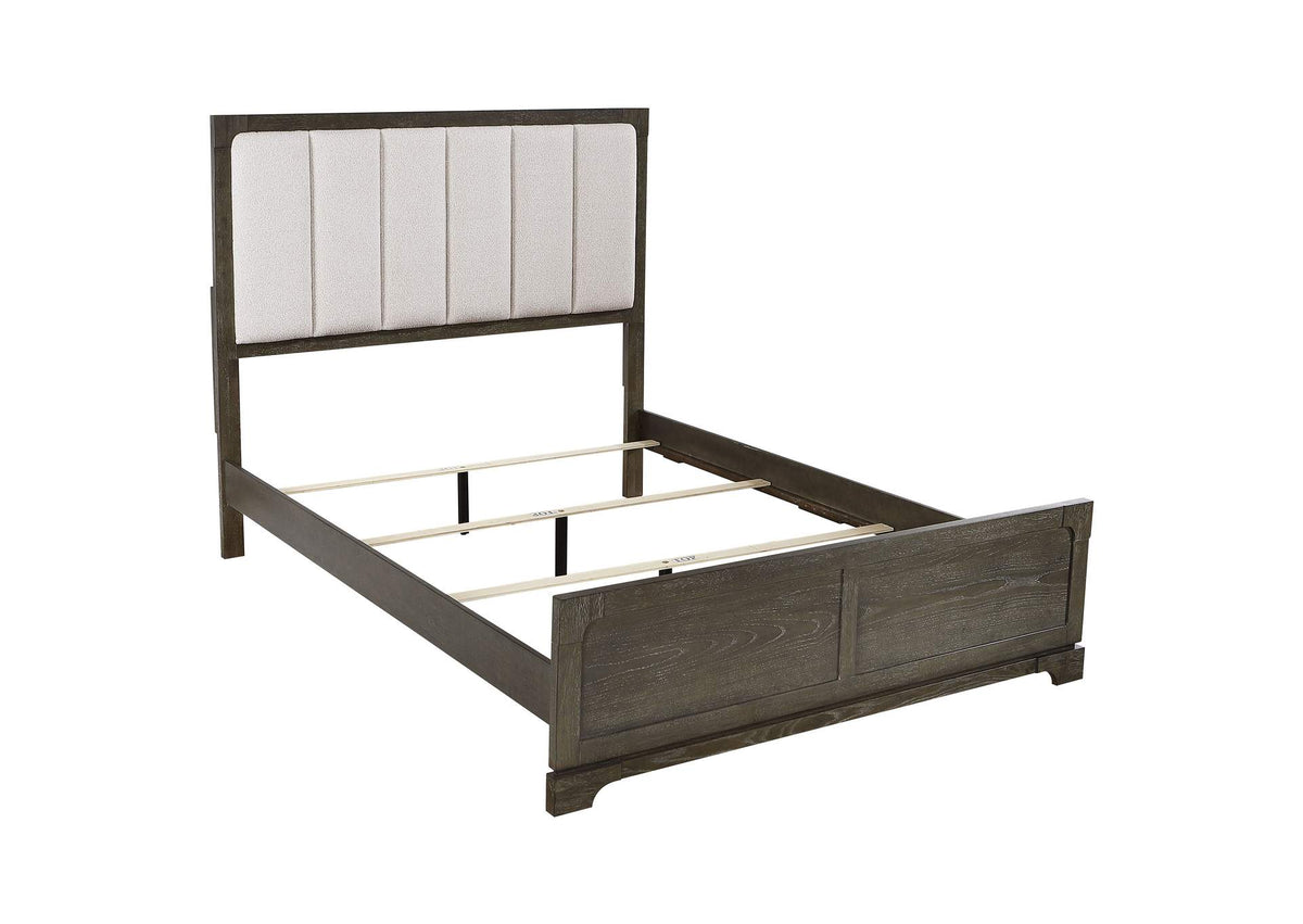 224930KE Gran Park 59-inch Eastern King Panel Bed Dark Cocoa