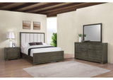 224930Q-S4 Gran Park 4-piece Queen Bedroom Set Dark Cocoa