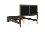 224930Q Gran Park 59-inch Queen Panel Bed Dark Cocoa