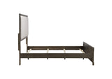 224930Q Gran Park 59-inch Queen Panel Bed Dark Cocoa