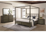 224931KW-S4 Gran Park 4-piece California King Bedroom Set Dark Cocoa