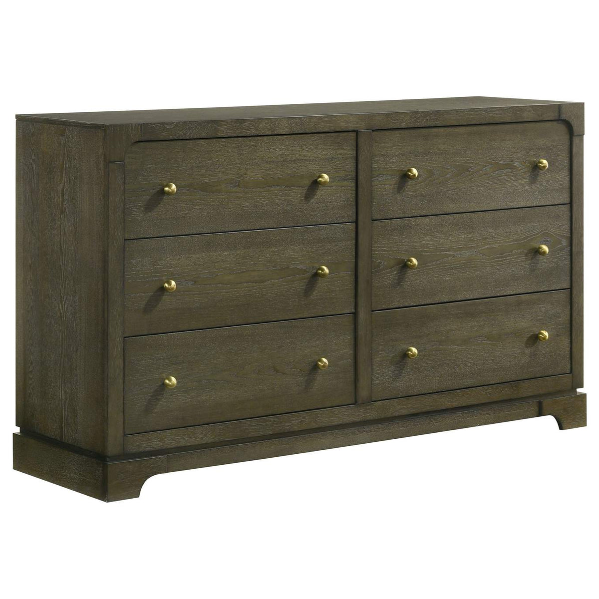 224931KW-S5 Gran Park 5-piece California King Bedroom Set Dark Cocoa