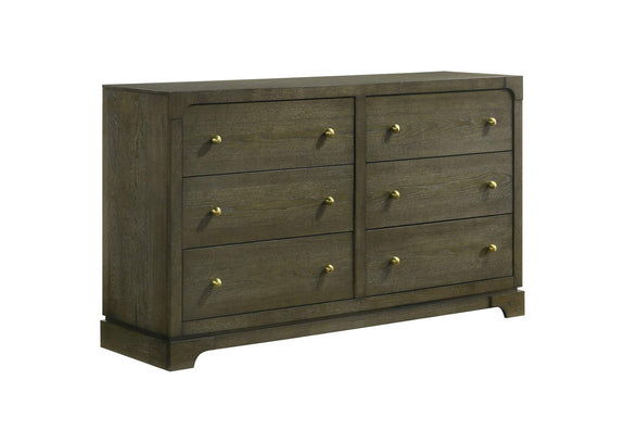 224931KW-S5 Gran Park 5-piece California King Bedroom Set Dark Cocoa