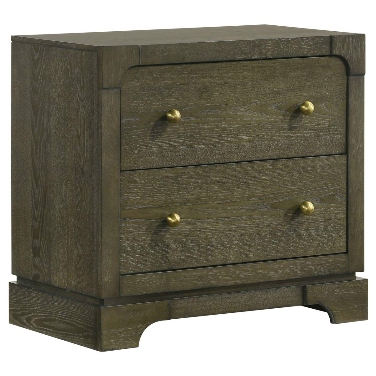 224931Q-S4 Gran Park 4-piece Queen Bedroom Set Dark Cocoa