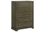 224931Q-S5 Gran Park 5-piece Queen Bedroom Set Dark Cocoa