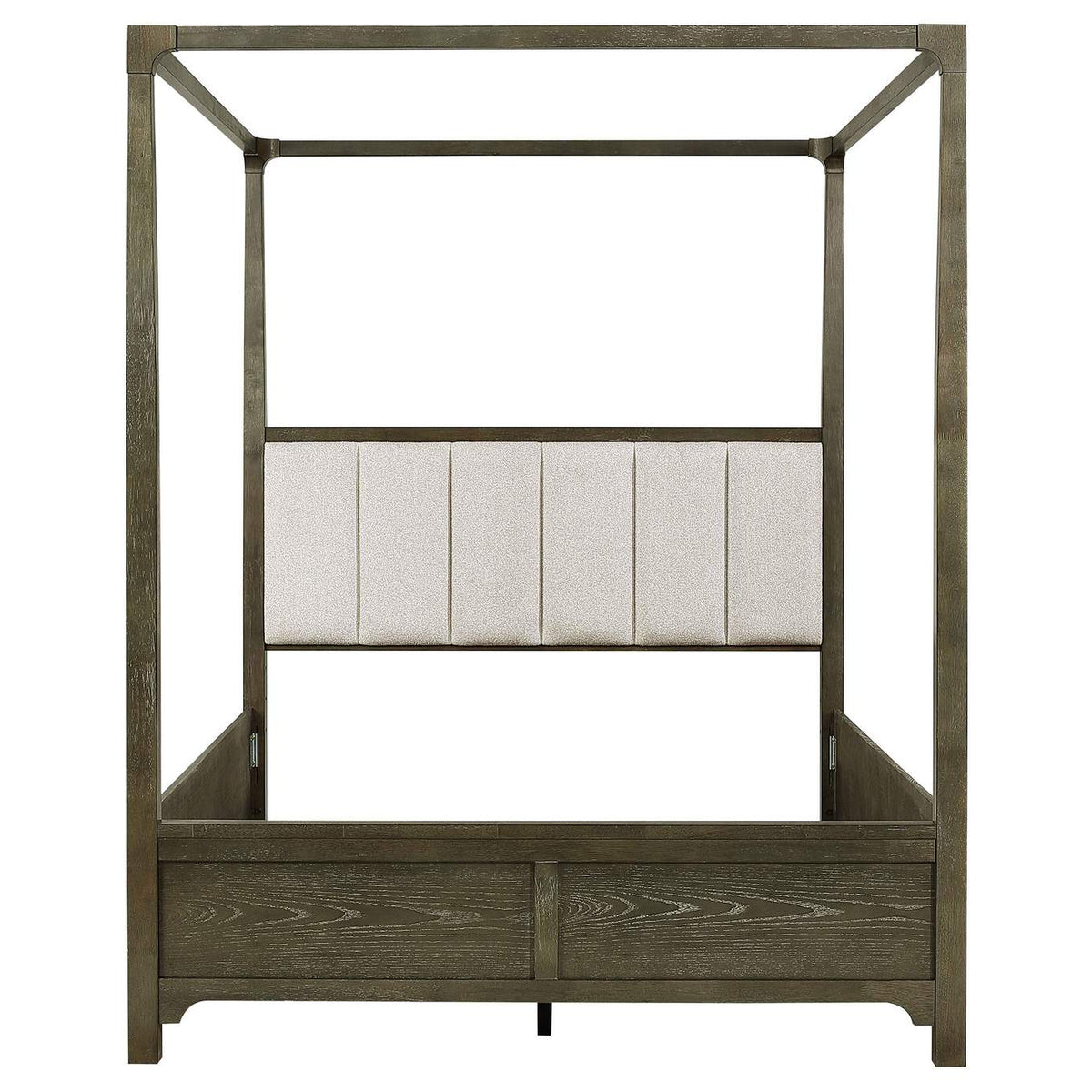 224931Q Gran Park Queen Canopy Bed Dark Cocoa